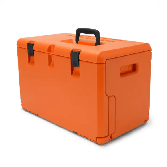 Husqvarna Power box -kuljetuslaatikko sahalle, me