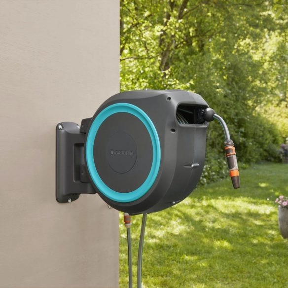 Gardena Letkukela Rollup M/L 25m Turkoosi