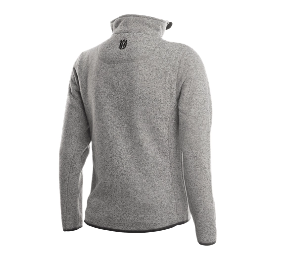 Husqvarna Fleece-takki Lady v.harmaa