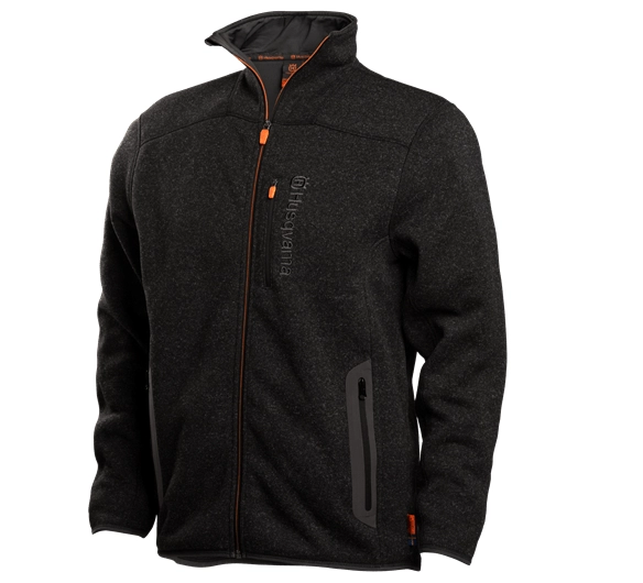 Husqvarna Fleece-takki gran.harmaa
