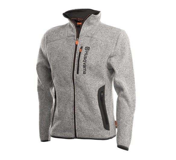 Husqvarna Fleece-takki Lady v.harmaa