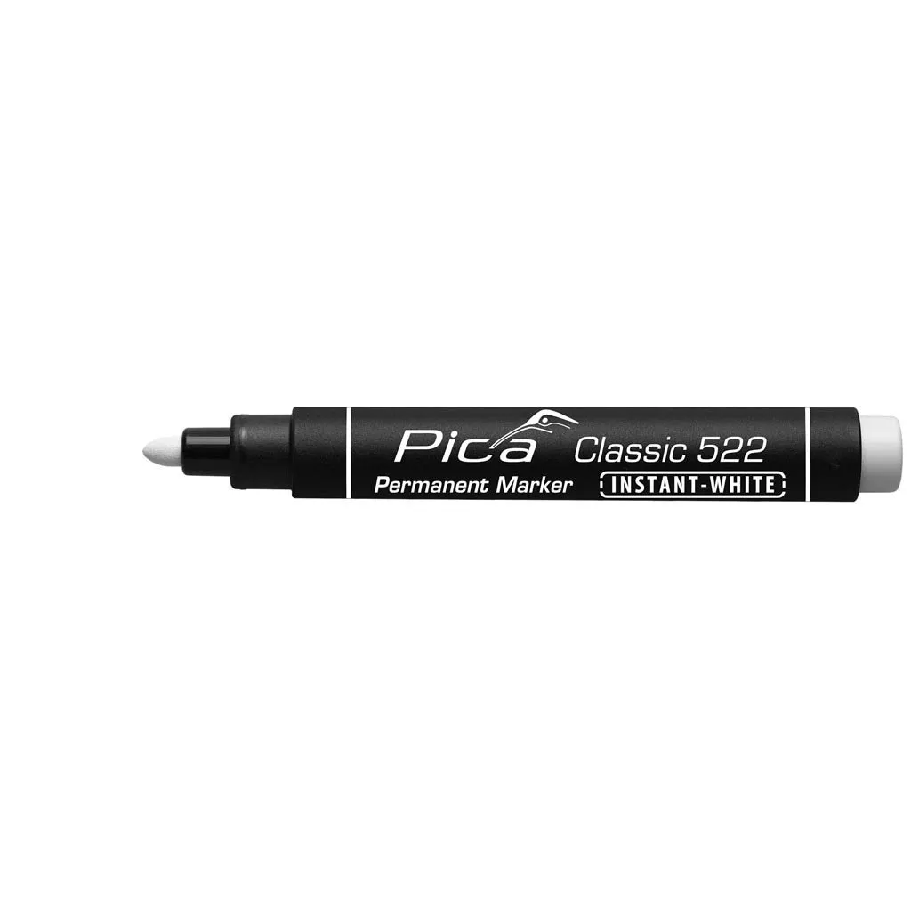 PICA huopakynä 1-4mm, valkoinen Instant White 522