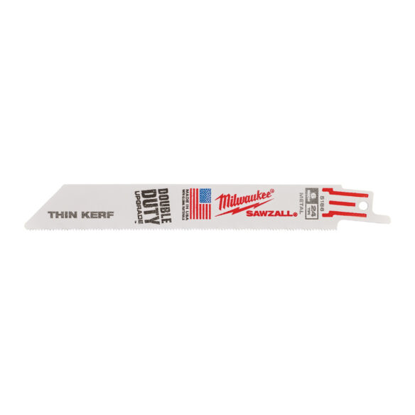 Milwaukee Sawzall™ Thin Kerf™ -Puukkosahanterät Me - 150/25TPI