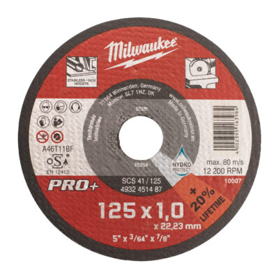 Milwaukee Katkaisulaikat Metallille - Latta - SCS41/125X1