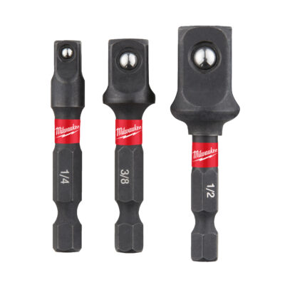 Milwaukee 1/4" Hex-adapterisarja 1/4",3/8" ja 1/2"