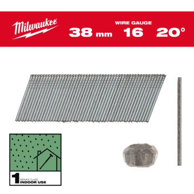 Milwaukee Viimeistelynaulat 16G - M18 Fn16Ga