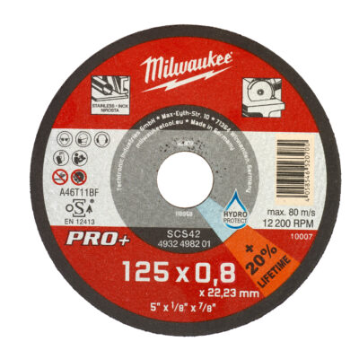 Milwaukee Katkaisulaikat Metallille - Latta - SCS42/125X0,8