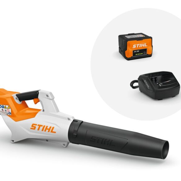 Stihl BGA 50.0 akkupuhallin, AK20-akku ja laturi