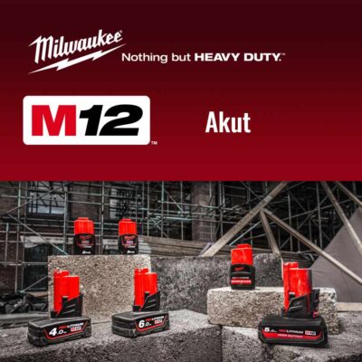 Milwaukee M12 akut