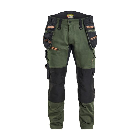 Blåkläder 1970 striker riipputaskuhousut stretch