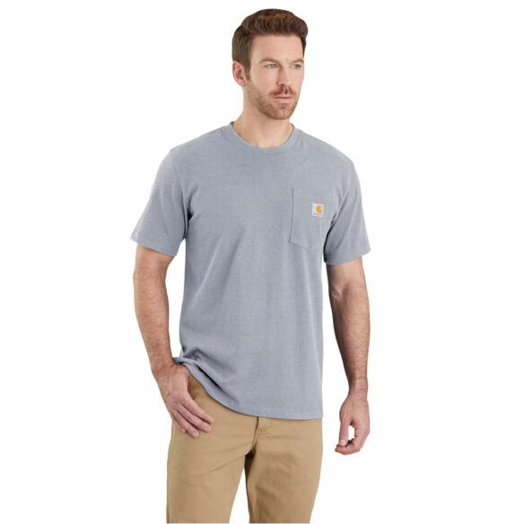 Alternative view of Carhartt K87 t-paita taskulla