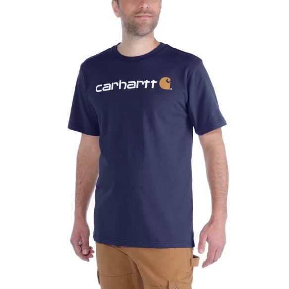 Alternative view of Carhartt Core logo t-paita