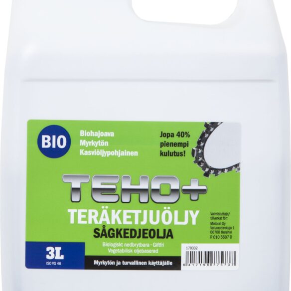 Motoral teräketjuöljy BIO 3L Teho+