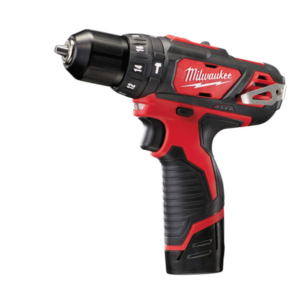 Alternative view of Milwaukee M12 BPD-0 akkuiskuporakone