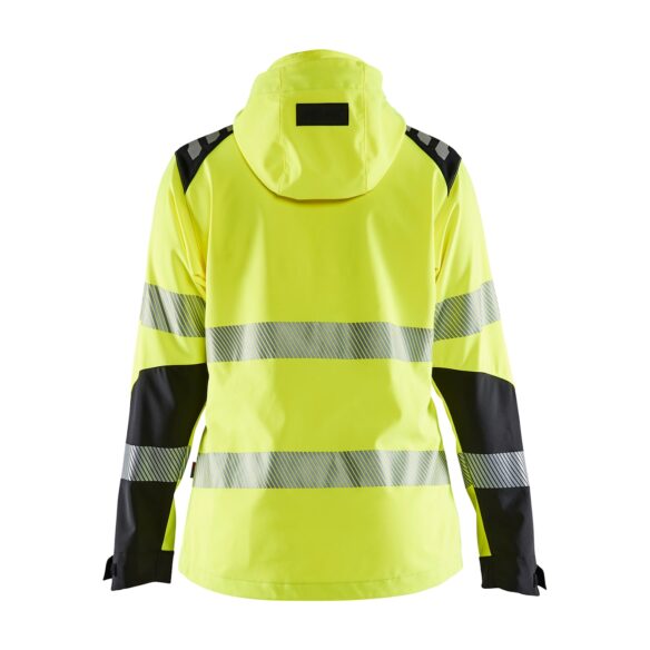 Alternative view of Blåkläder 4791 naisten highvis softshelltakki
