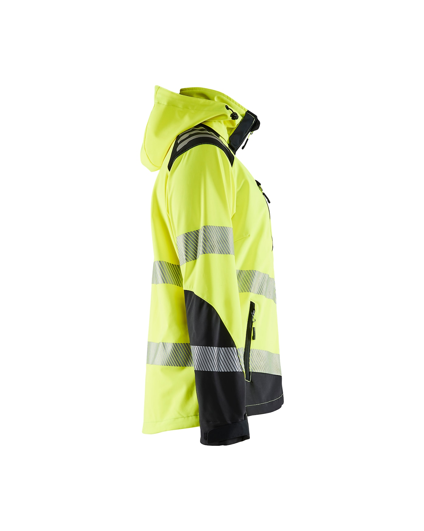 Blåkläder 4791 naisten highvis softshelltakki