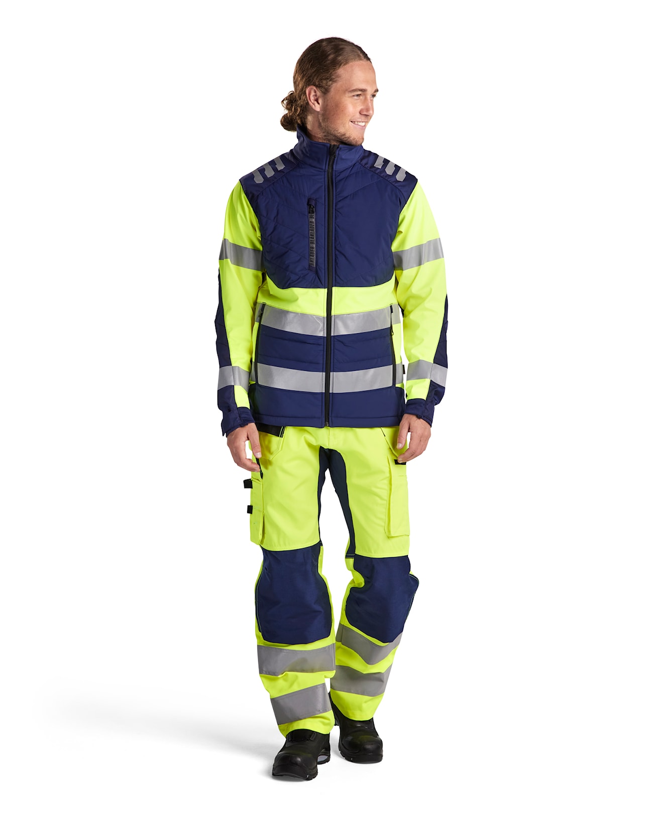Blåkläder highvis softshelltakki