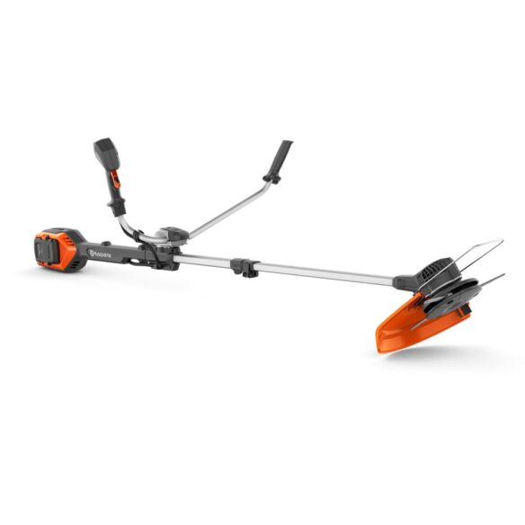 Alternative view of Husqvarna 220iR, mukana akku ja laturi