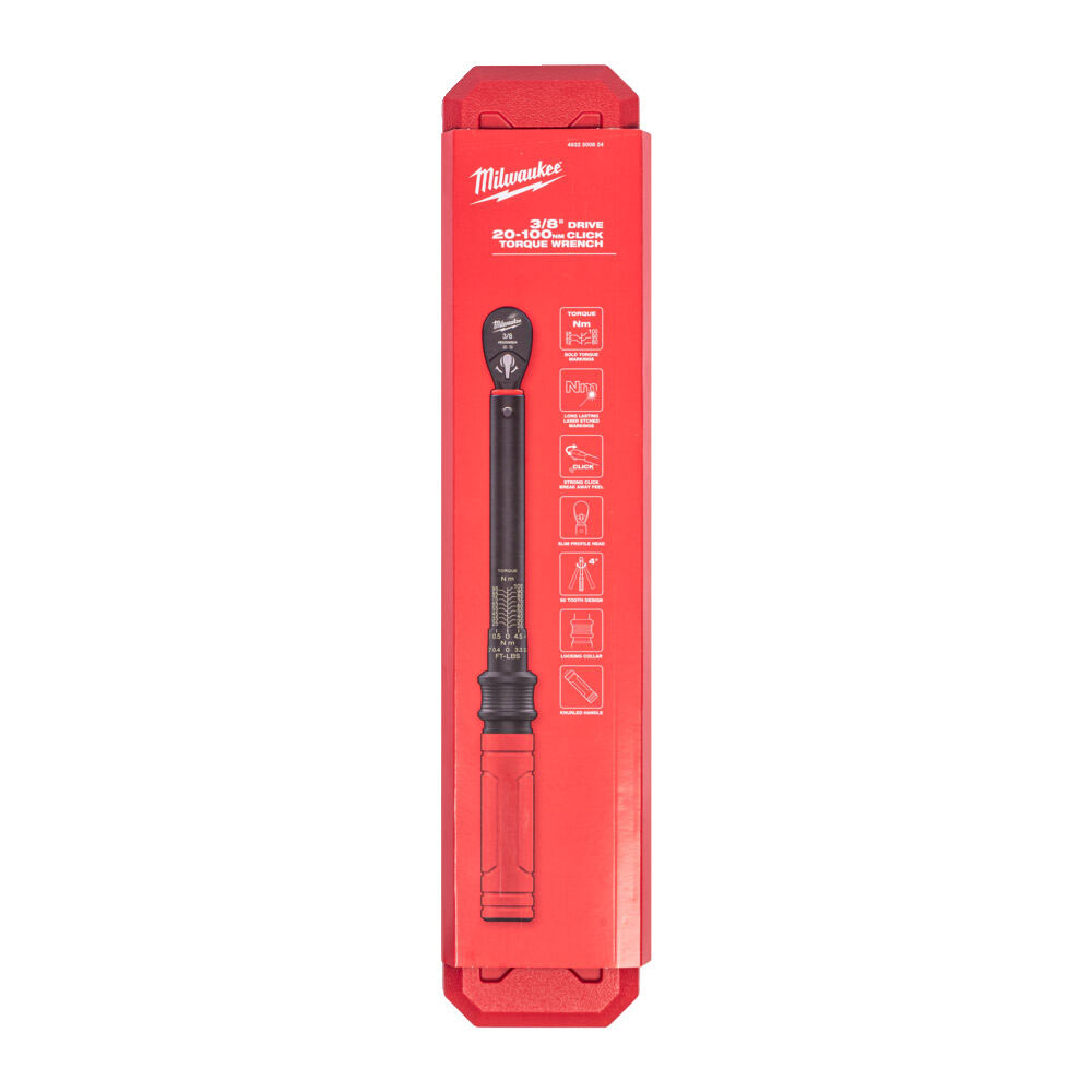Milwaukee momenttiavain 3/8" 20-100Nm