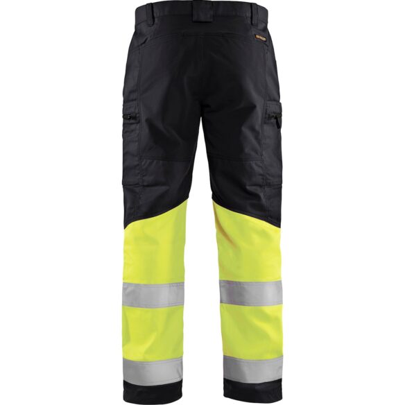 Alternative view of Blåkläder 1551 highvis housut stretch