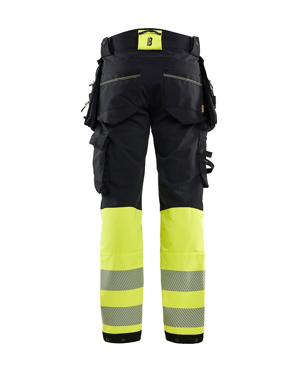 Blåkläder 1125 highvis riipputaskuhousut 4-way str