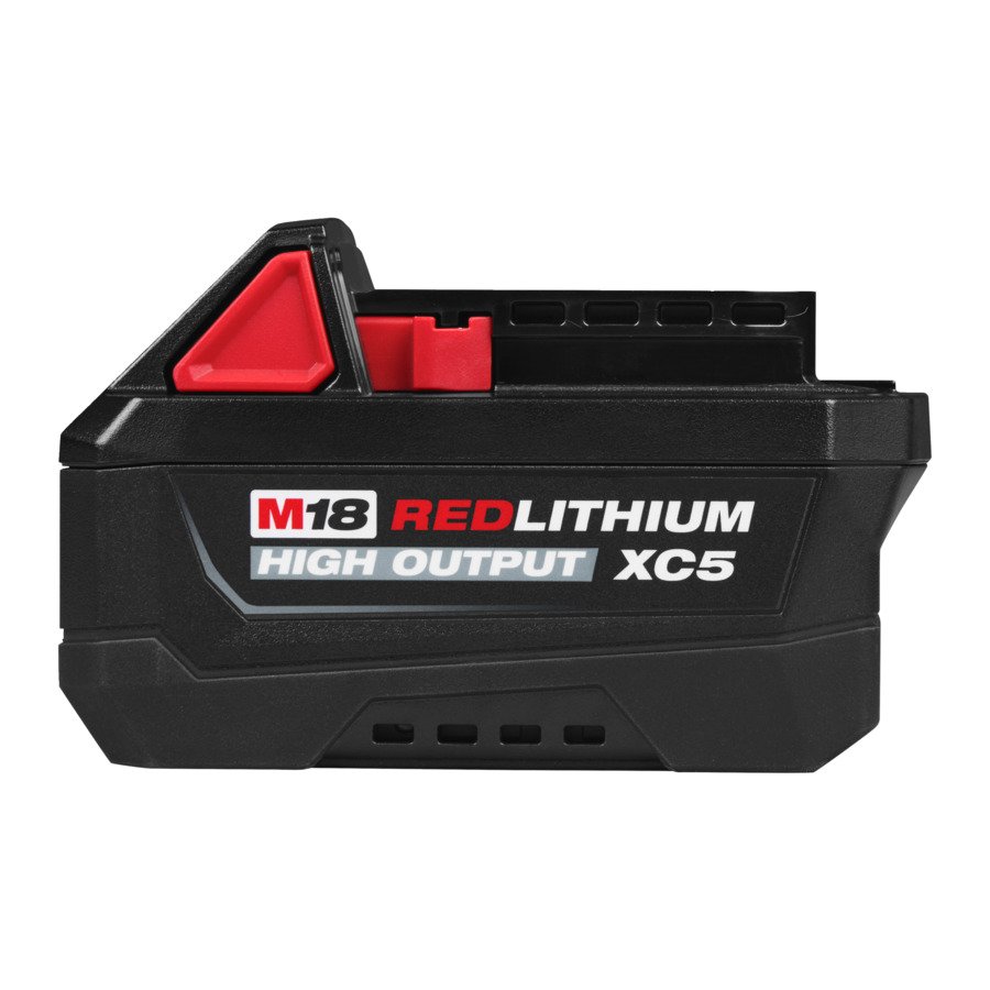 Milwaukee M18 HB5/XC5 High Output™ akku 5,0Ah