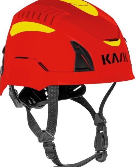 Quantum Cabrio pelastuskypärä pun-kelt