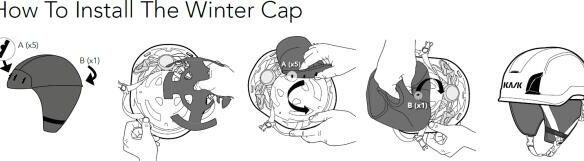 Alternative view of Merino Cap kypäränalushuppu